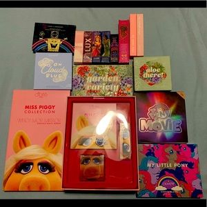 Empty makeup packaging for collectors.